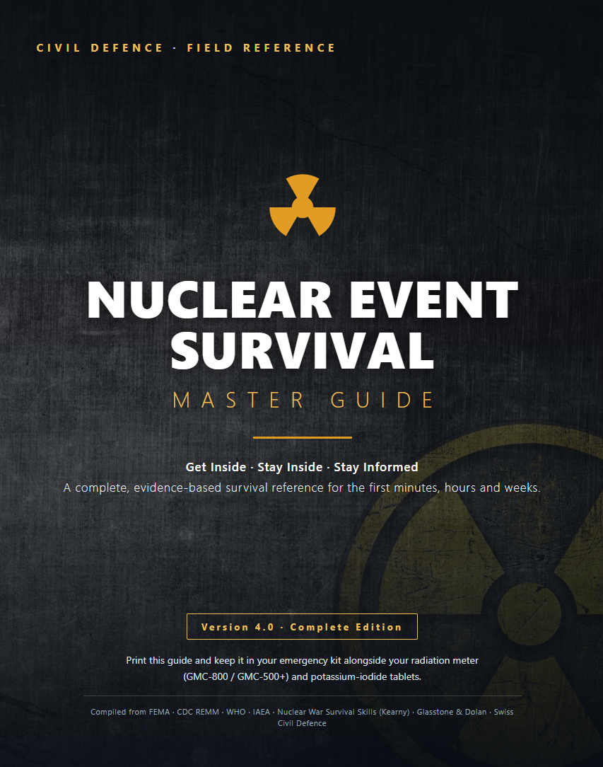 Cover of the Nuclear Event Survival Master Guide